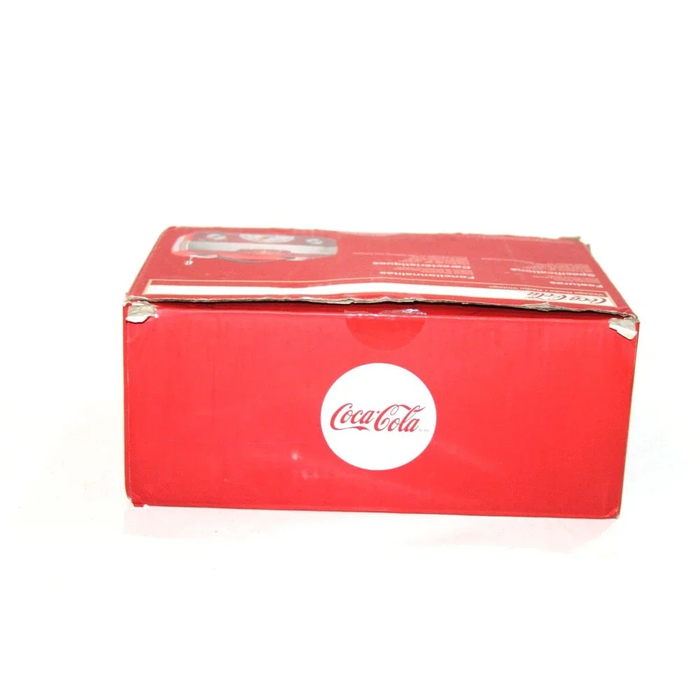 Coca-Cola Vintage Style Am/FM Mini Radio Retro Red Collectible 6